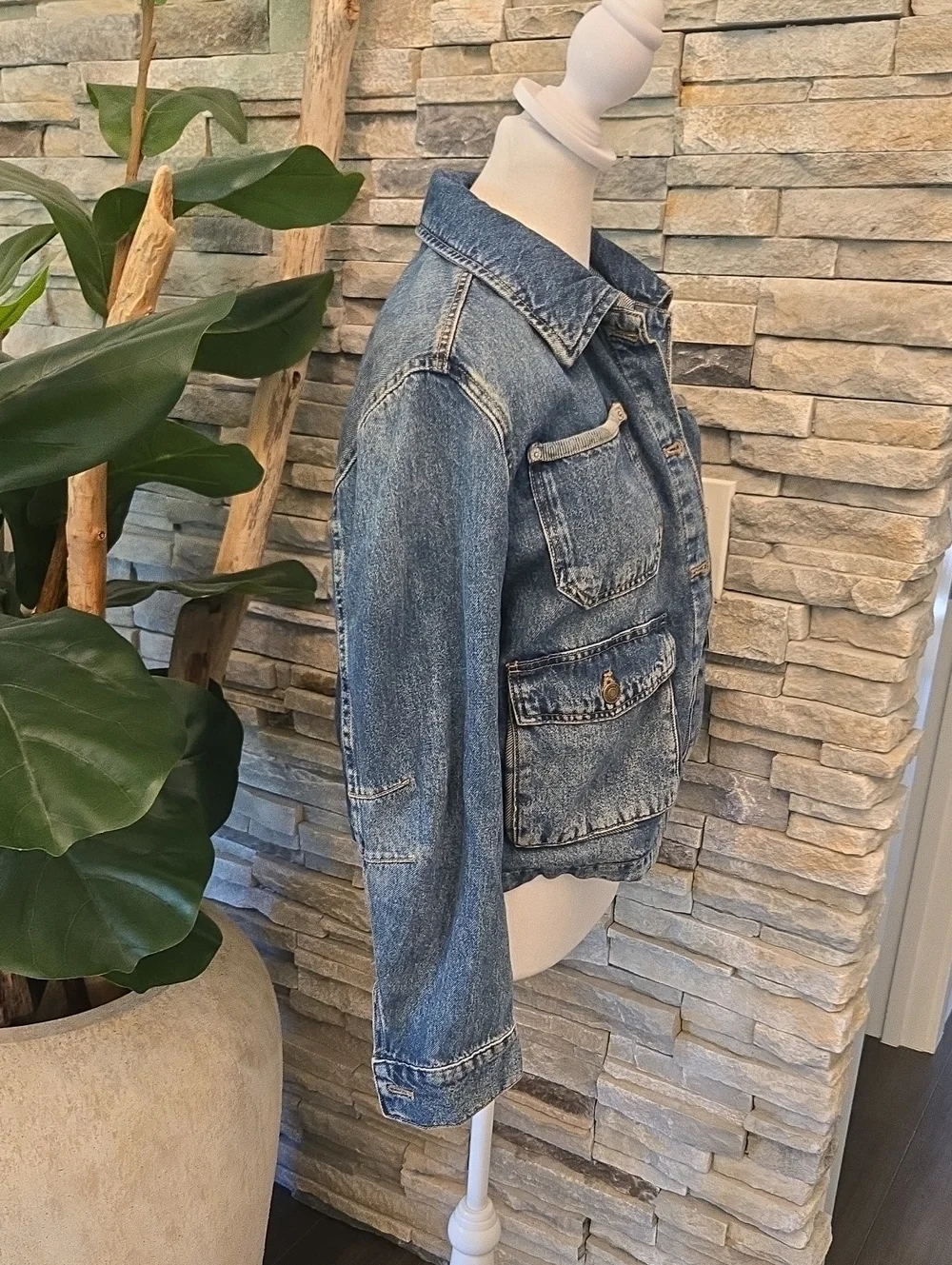 Free People We The Free Dani Denim Jacket